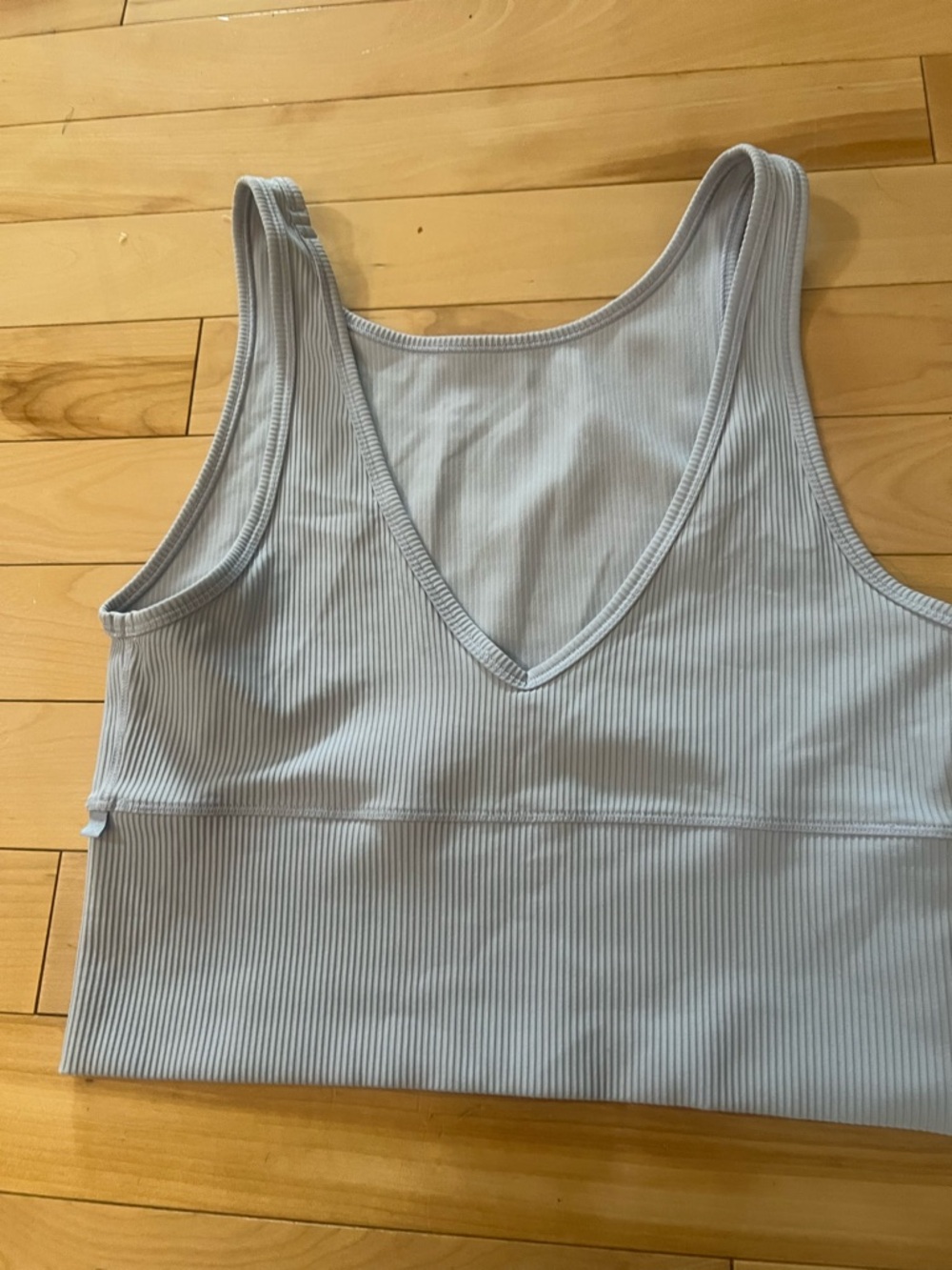 Lululemon Ribbed Crop Tank Top - Picture 2 of 5